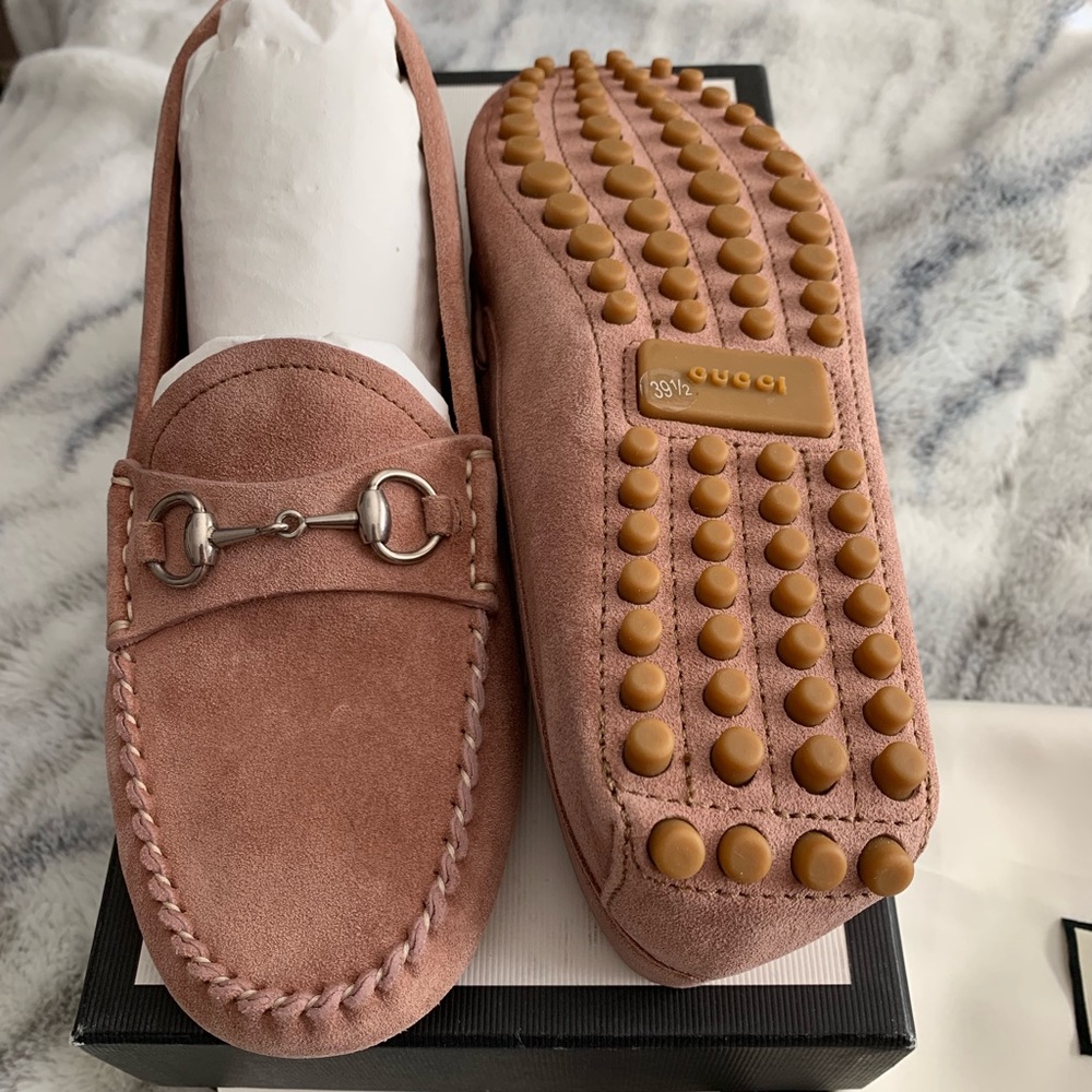 Woman’s Gucci Driver Loafers.